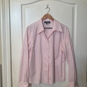 Jones wear essentials Sz 14 Button down pink shirt
